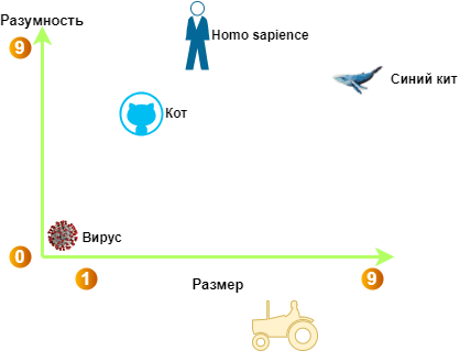 Semantic coordinates
